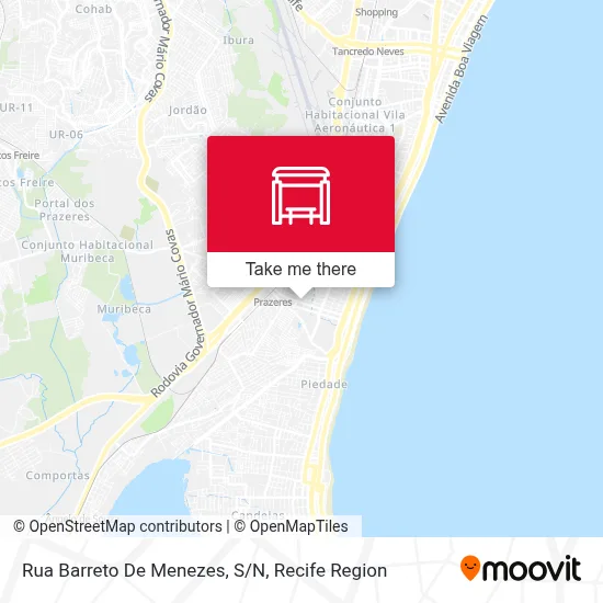 Rua Barreto De Menezes, S/N map