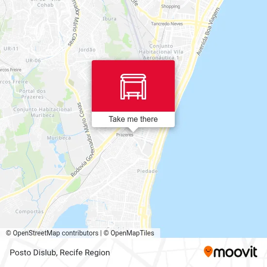 Posto Dislub map