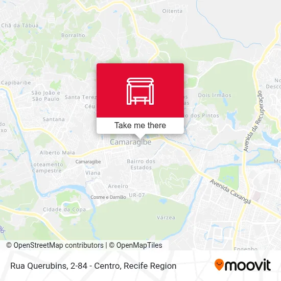 Rua Querubins, 2-84 - Centro map