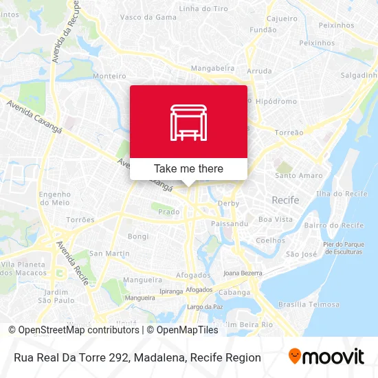 Rua Real Da Torre 292, Madalena map