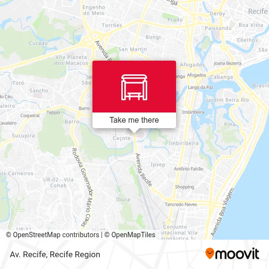 Av. Recife map