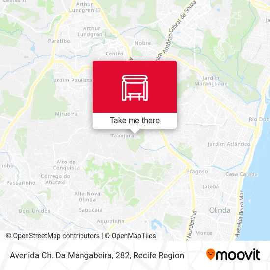 Avenida Ch. Da Mangabeira, 282 map