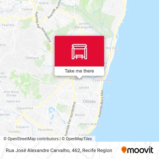 Rua José Alexandre Carvalho, 462 map