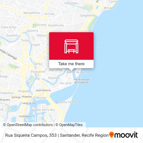 Rua Siqueira Campos, 353 | Santander map