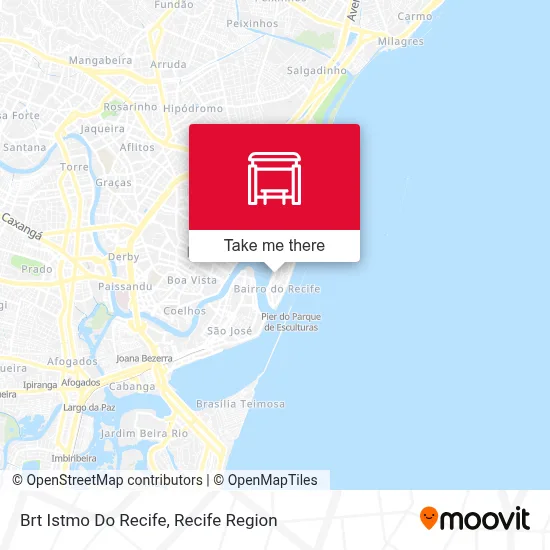 Brt Istmo Do Recife map