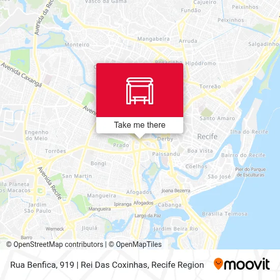 Rua Benfica, 919 | Rei Das Coxinhas map