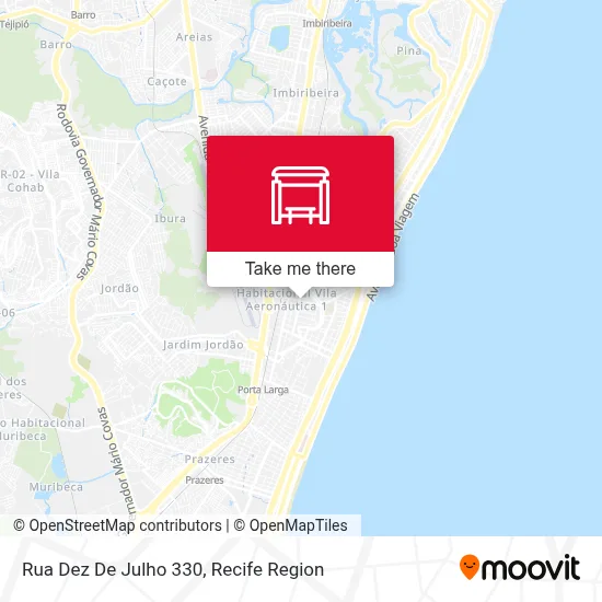 Rua Dez De Julho 330 map