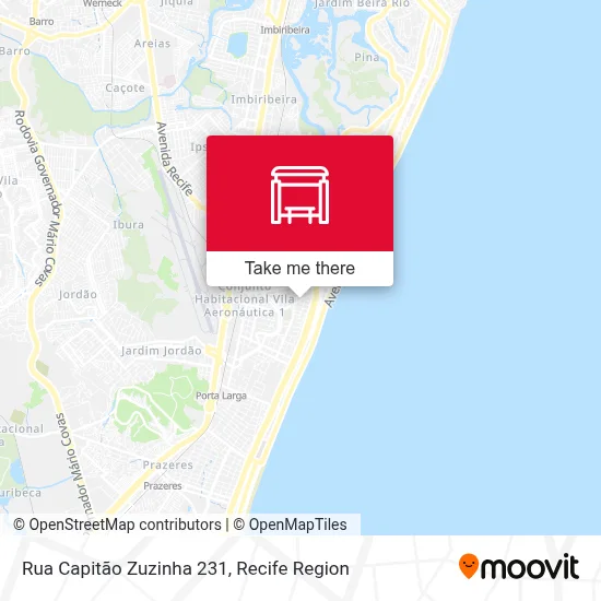 Rua Capitão Zuzinha 231 map