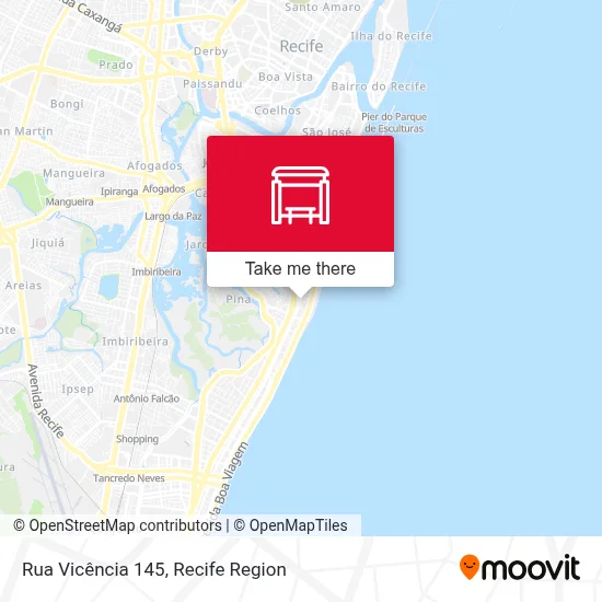 Rua Vicência 145 map