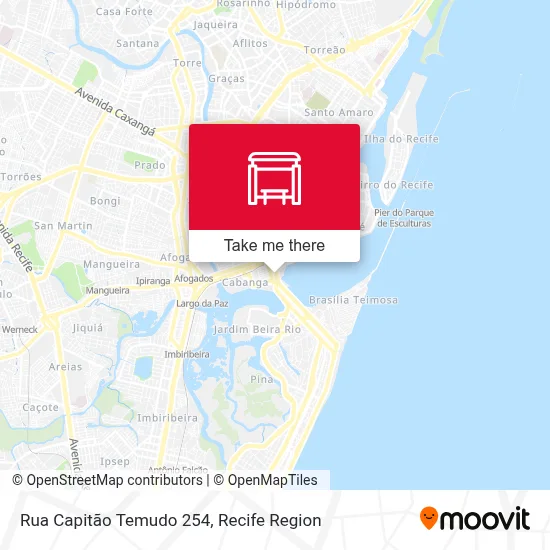 Rua Capitão Temudo 254 map