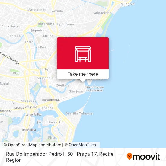 Rua Do Imperador Pedro II 50 | Praça 17 map