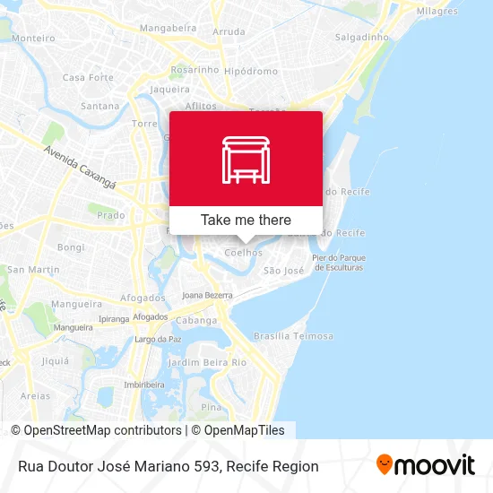 Rua Doutor José Mariano 593 map
