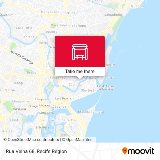 Rua Velha 68 map