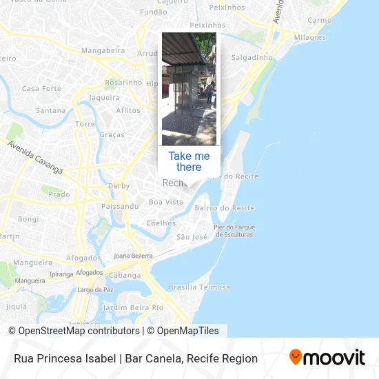 Rua Princesa Isabel | Bar Canela map