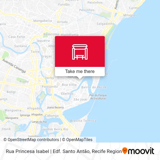 Rua Princesa Isabel | Edf. Santo Antão map