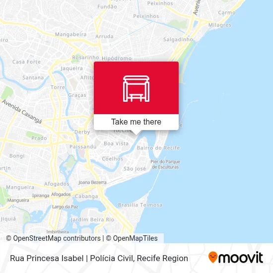 Rua Princesa Isabel | Polícia Civil map