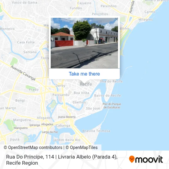 Rua Do Príncipe, 114 | Livraria Albelo (Parada 4) map