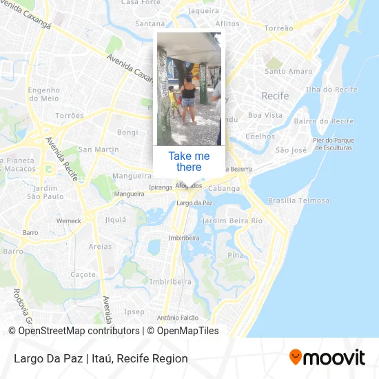 Largo Da Paz | Itaú map