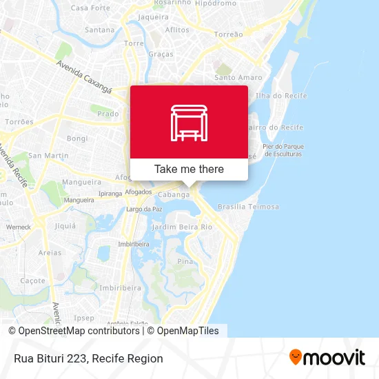 Rua Bituri 223 map