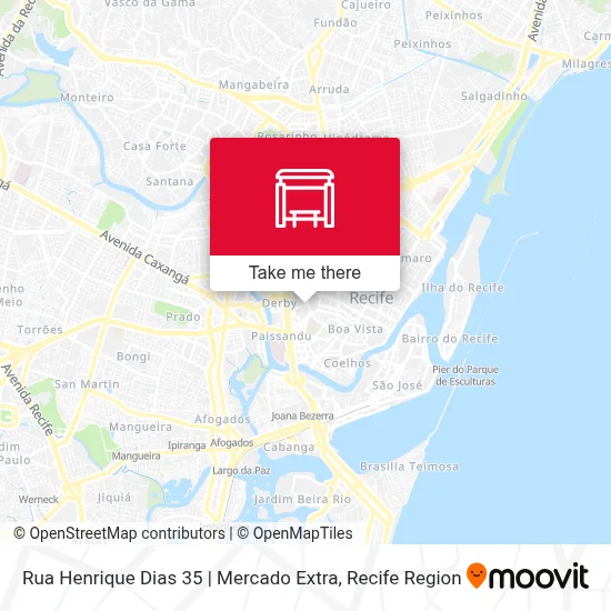 Rua Henrique Dias 35 | Mercado Extra map