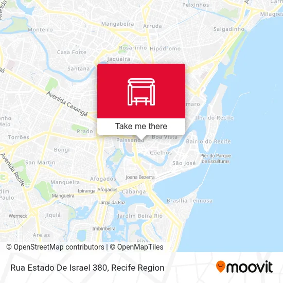 Rua Estado De Israel 380 map