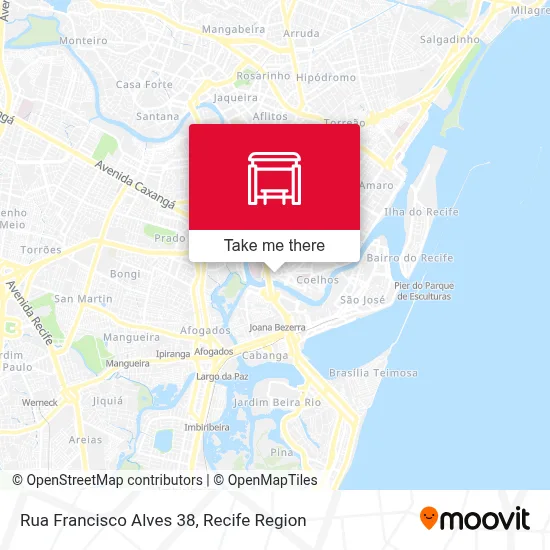 Rua Francisco Alves 38 map