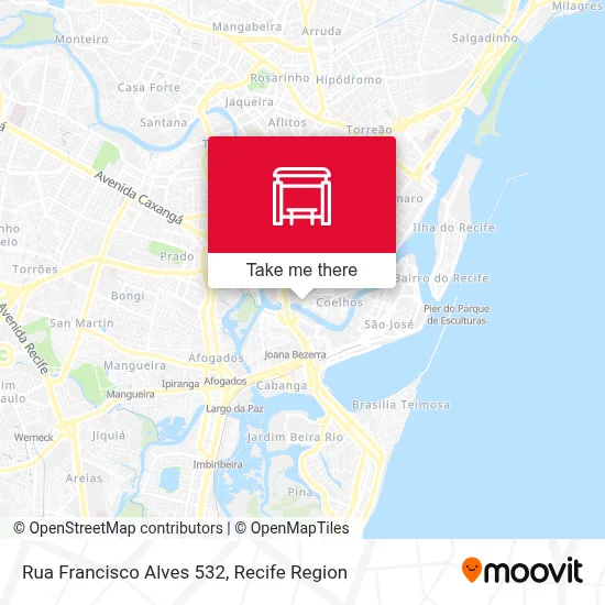 Rua Francisco Alves 532 map