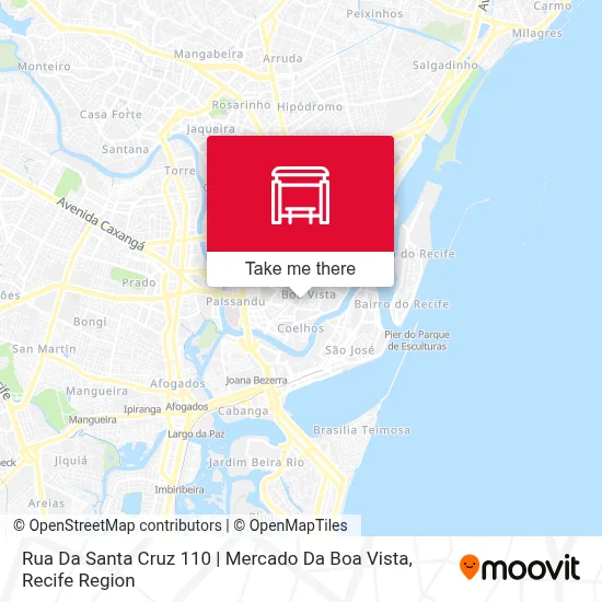 Rua Da Santa Cruz 110 | Mercado Da Boa Vista map