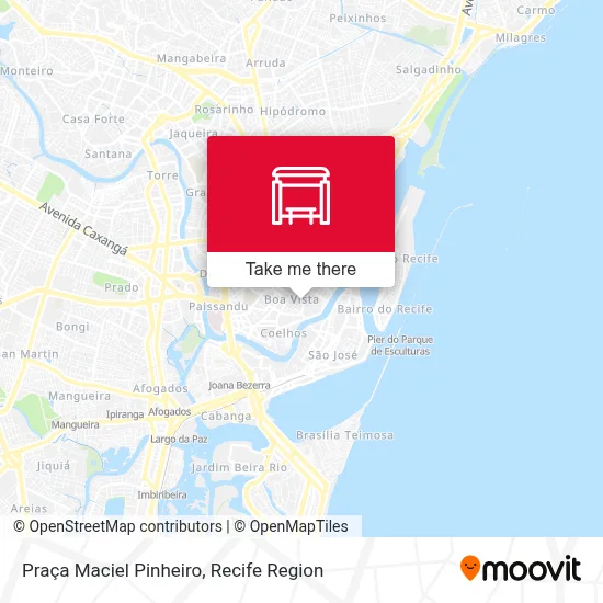 Praça Maciel Pinheiro map