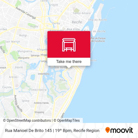 Rua Manoel De Brito 145 | 19º Bpm map
