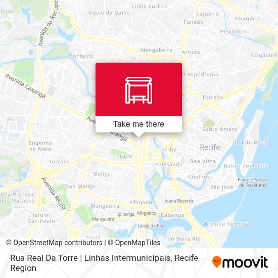 Rua Real Da Torre | Linhas Intermunicipais map