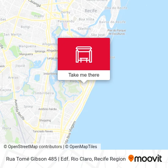 Rua Tomé Gibson 485 | Edf. Rio Claro map