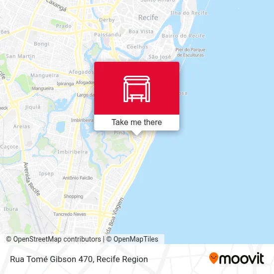 Rua Tomé Gibson 470 map