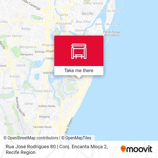Rua José Rodrigues 80 | Conj. Encanta Moça 2 map