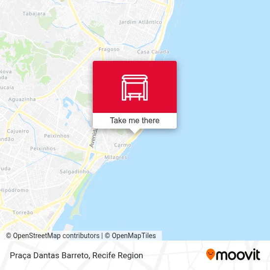 Praça Dantas Barreto map