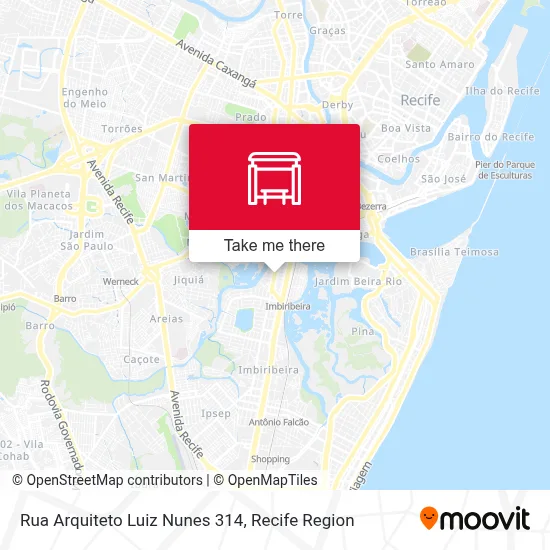 Rua Arquiteto Luiz Nunes 314 map