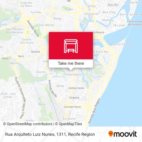 Rua Arquiteto Luiz Nunes, 1311 map