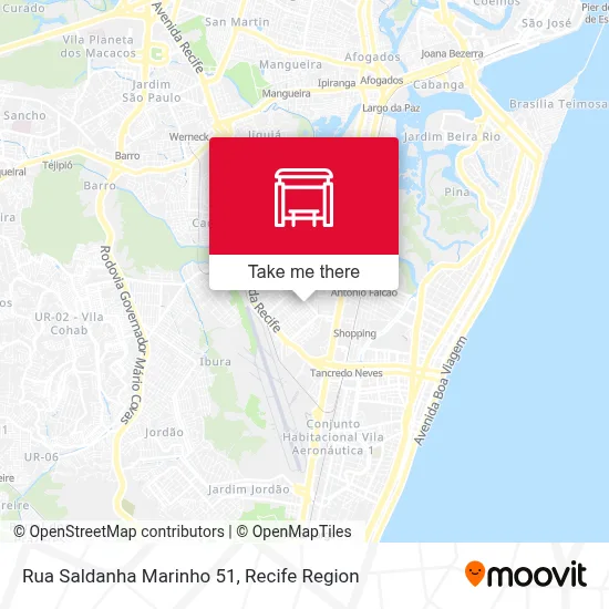 Rua Saldanha Marinho 51 map