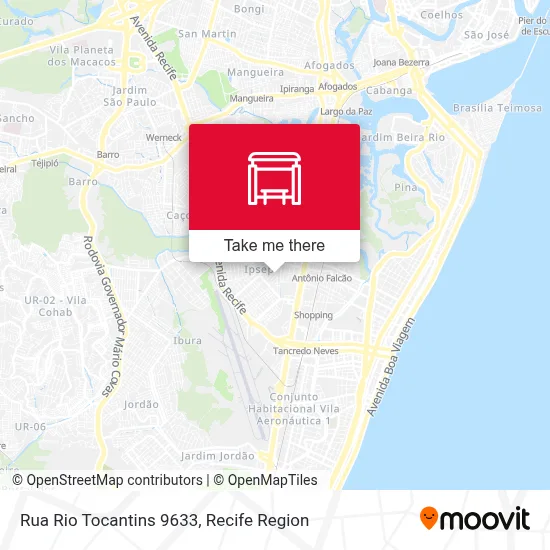 Rua Rio Tocantins 9633 map