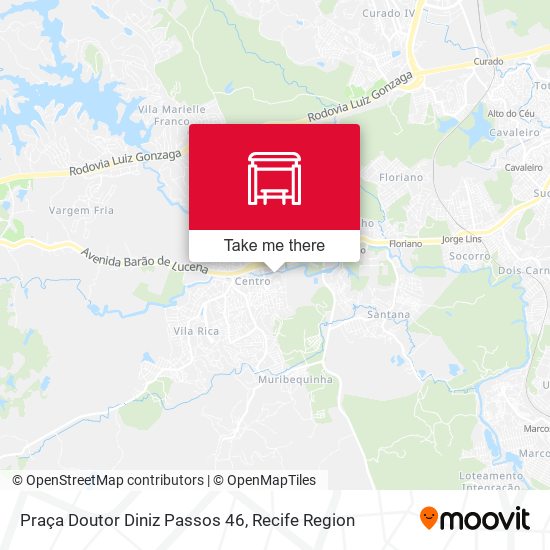 Praça Doutor Diniz Passos 46 map