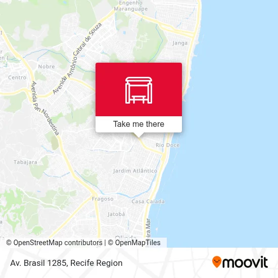 Av. Brasil 1285 map