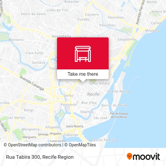 Rua Tabira 300 map