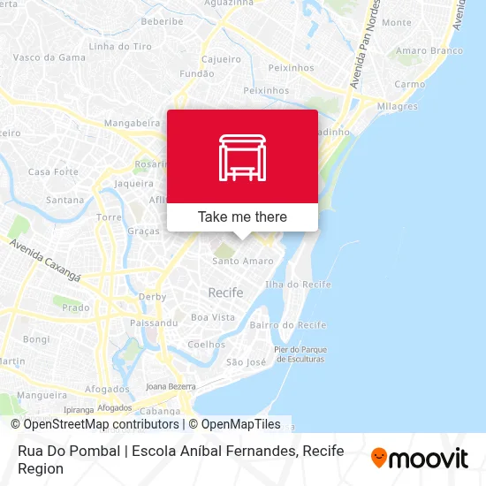 Rua Do Pombal | Escola Aníbal Fernandes map