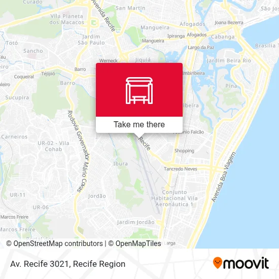 Av. Recife 3021 map