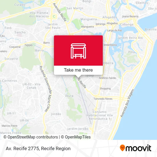 Av. Recife 2775 map