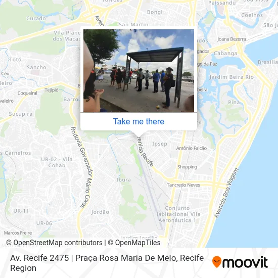 Av. Recife 2475 | Praça Rosa Maria De Melo map