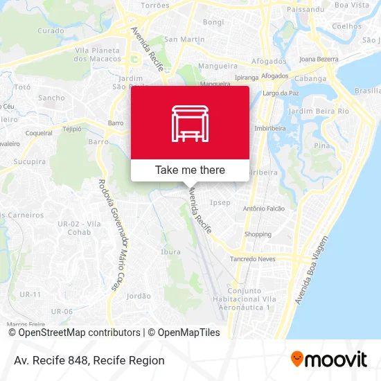 Av. Recife 848 map