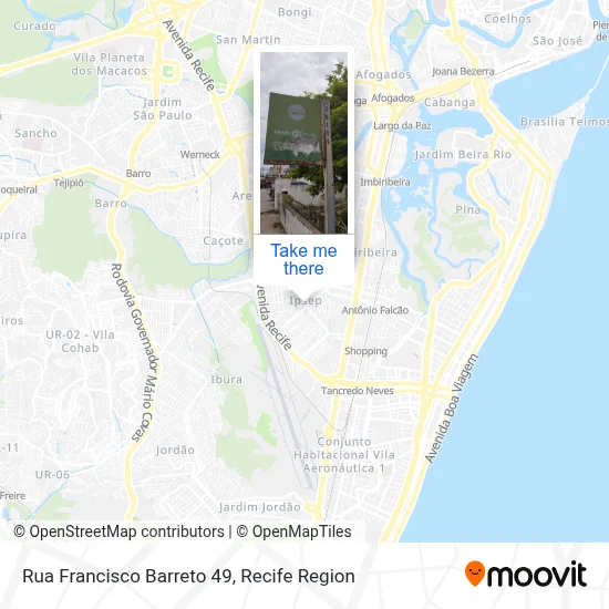 Rua Francisco Barreto 49 map