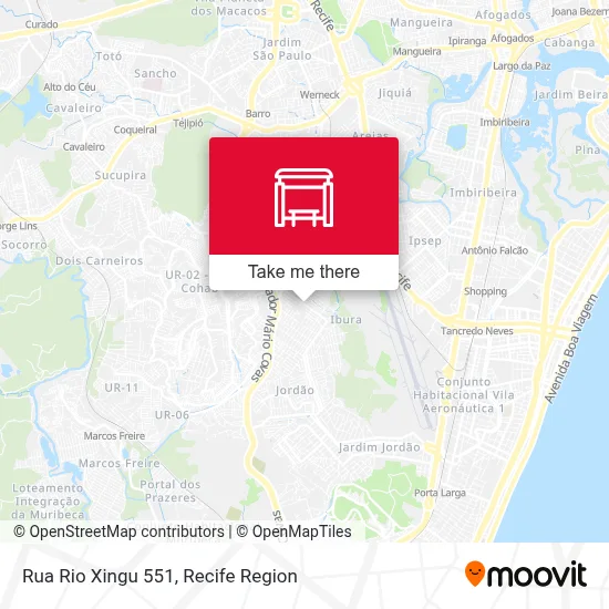 Rua Rio Xingu 551 map