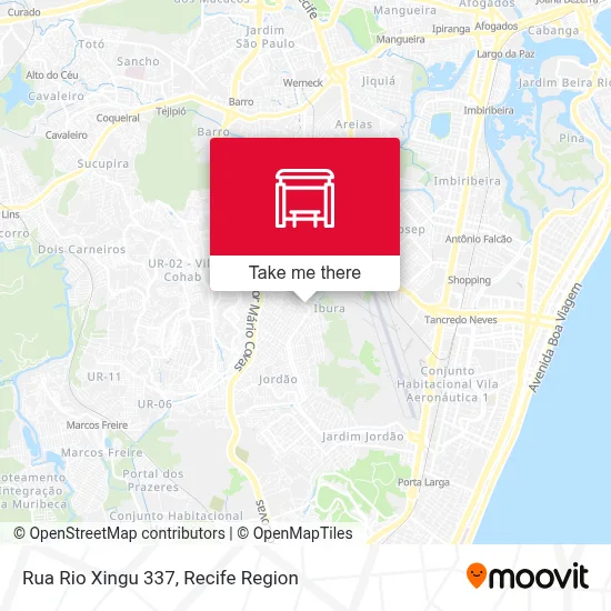 Rua Rio Xingu 337 map